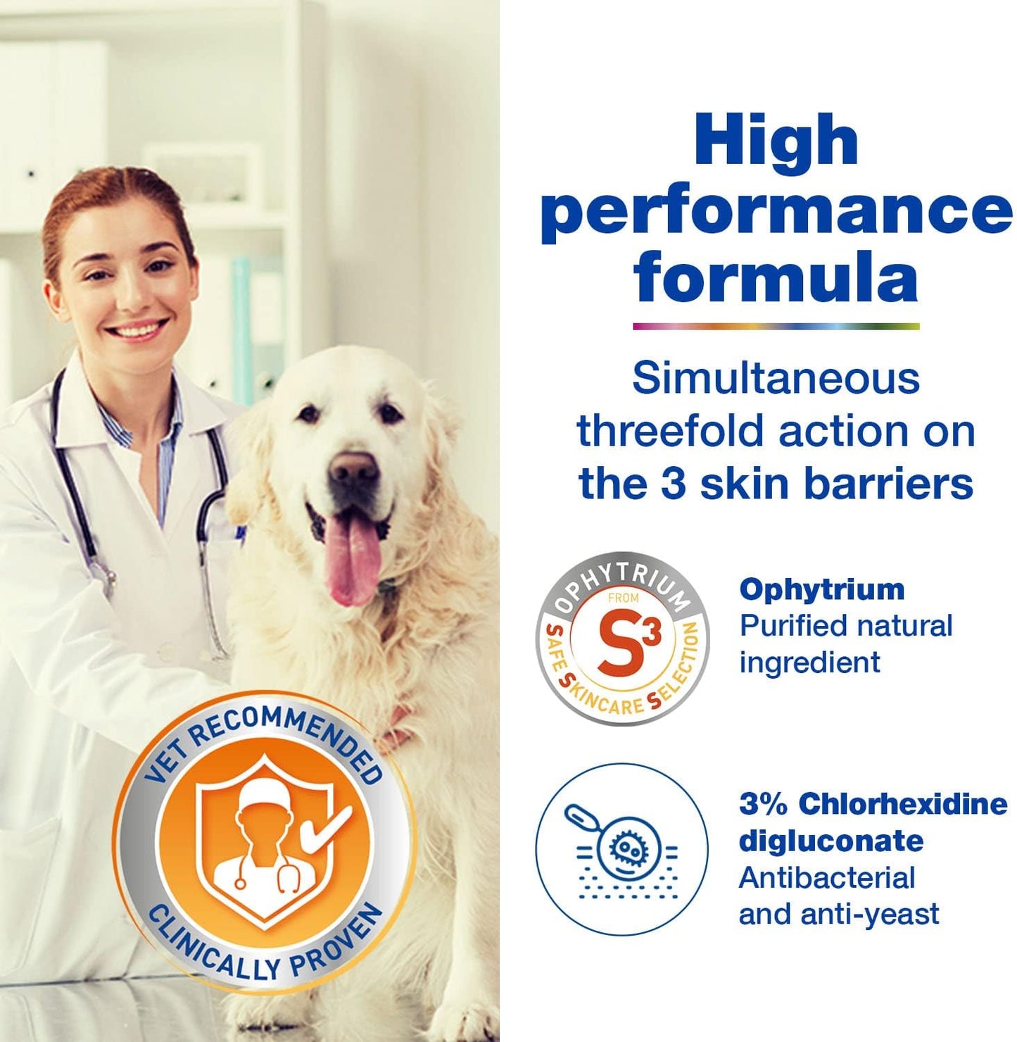 DOUXO S3 PYO Antibacterial and Antifungal Dog and Cat Pads Wipes - Veterinary -