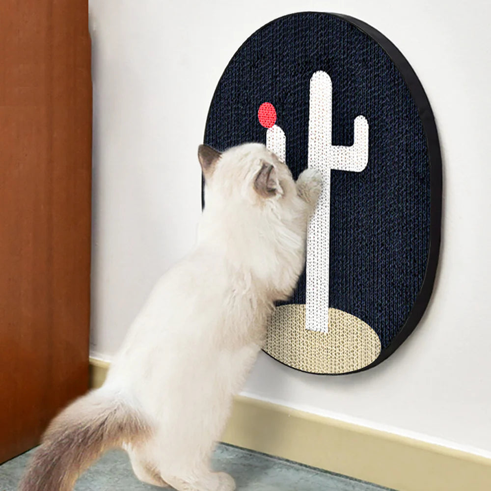 Cat Scratcher Wall, Space-Saving Cat Scratcher Post