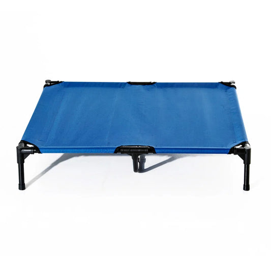 Minerville Portable Elevated Cot in Blue