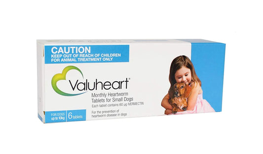 Valuheart Heartworm (Blue) for Small Dogs under 22 Lbs (10 Kg)