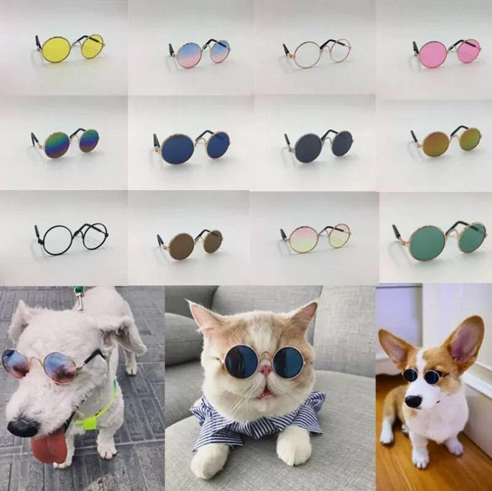 Pet Cat Dog Glasses Pet Products for Little Dog Cat Eye Wear Dog Sunglasses Kitten Accessories Pet Supplies Cat Toy