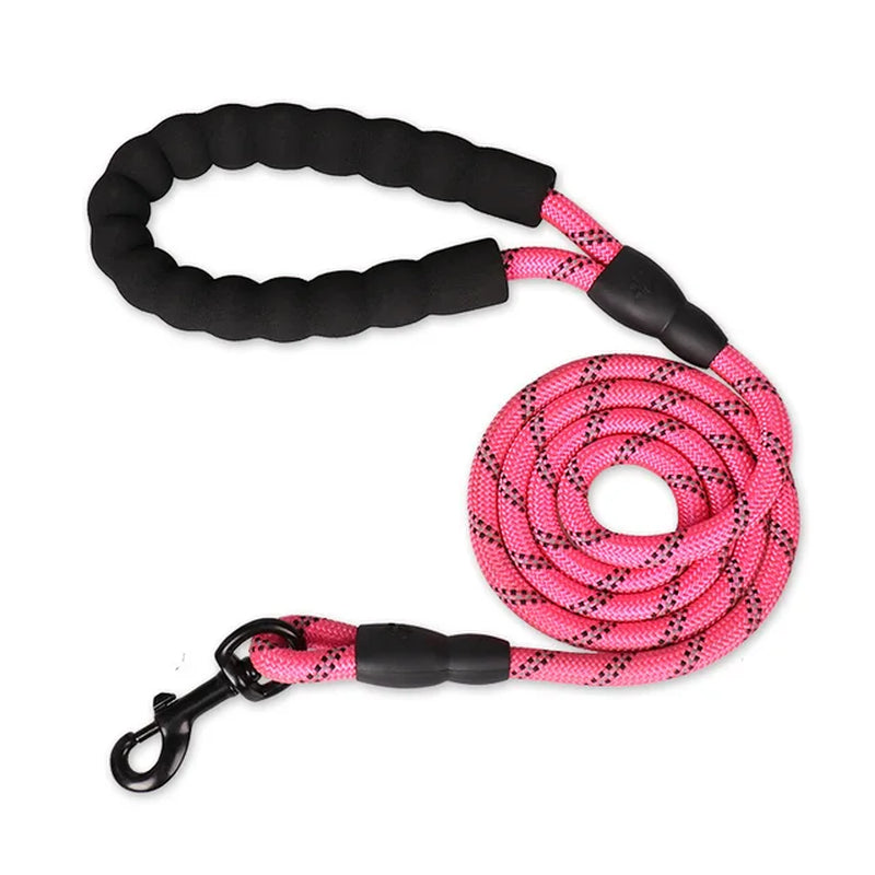 120/150/200/300CM Strong Leashes for Dogs Soft Handle Dog Leash Reinforced Leash for Small Medium Large Dogs Big Dog Supplies